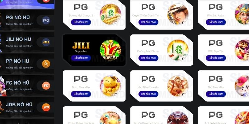 Slot game tại LUCK8 được nhiều người lựa chọn nhờ kho trò chơi đa dạng